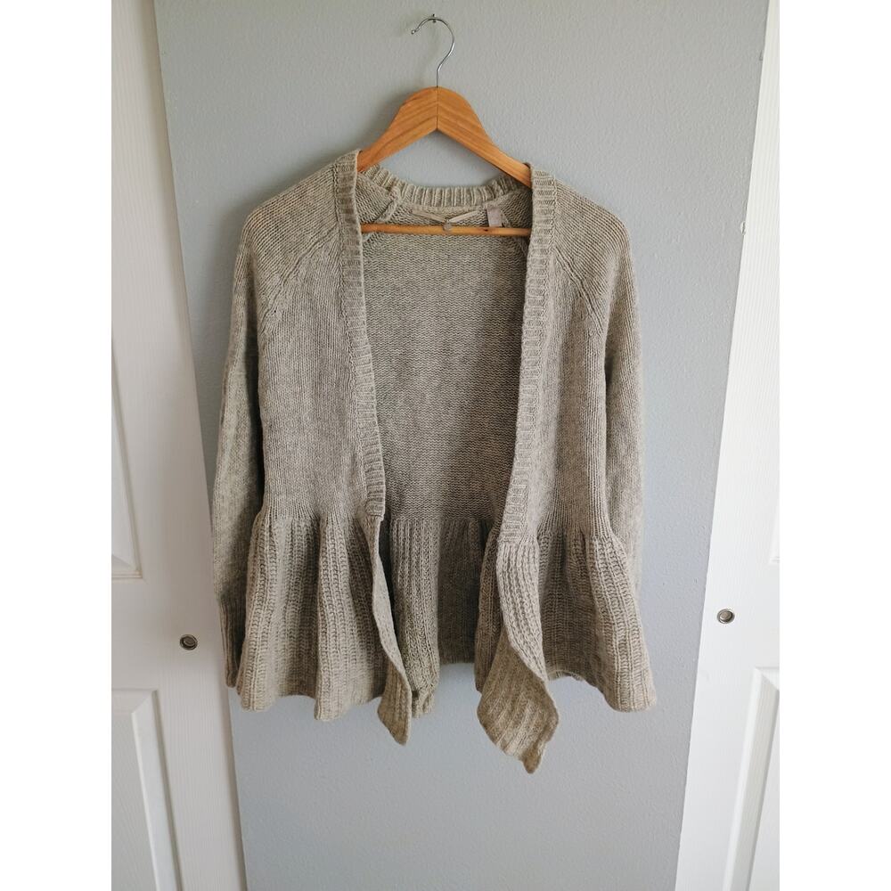 Knitted and knotted by anthropology women's sweater size small wool cottage core